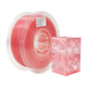 PLA Crystal Rainbow-Transparent Pink Net Weight 1kg