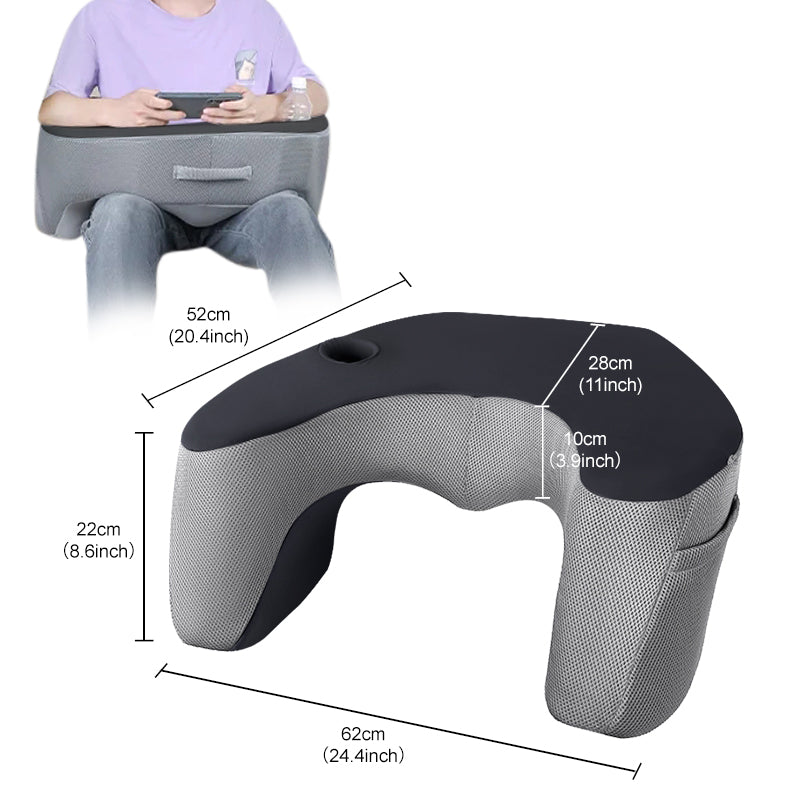 JYM051 reading pillow with size diagram