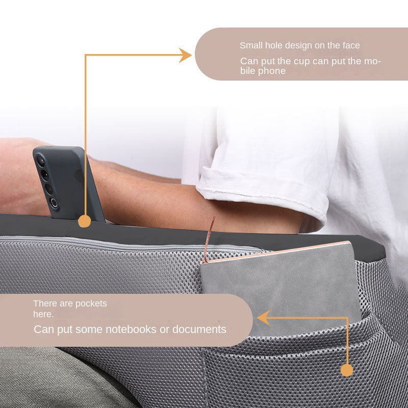 JYM051 reading pillow memory foam detail