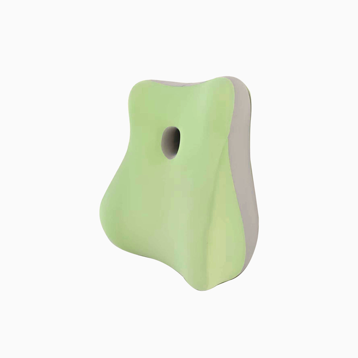 QFC115 prone sleeping pillow green on white background
