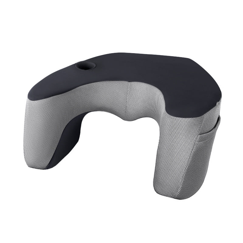 JYM051 memory foam reading pillow on white background