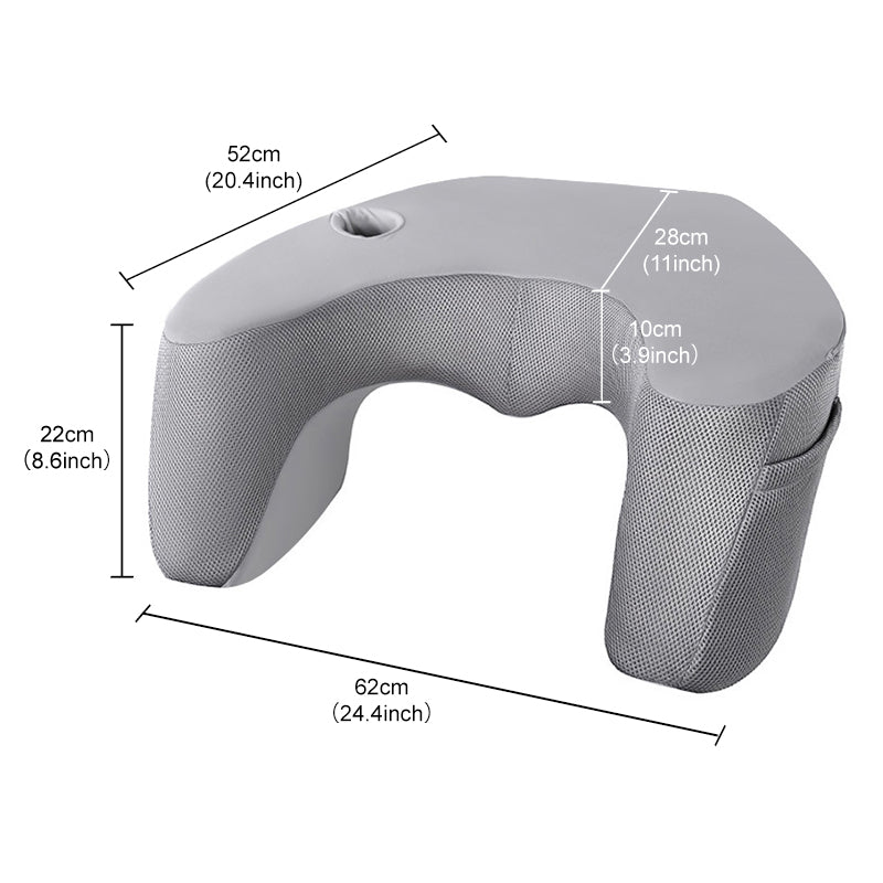 JYM051 reading pillow light gray